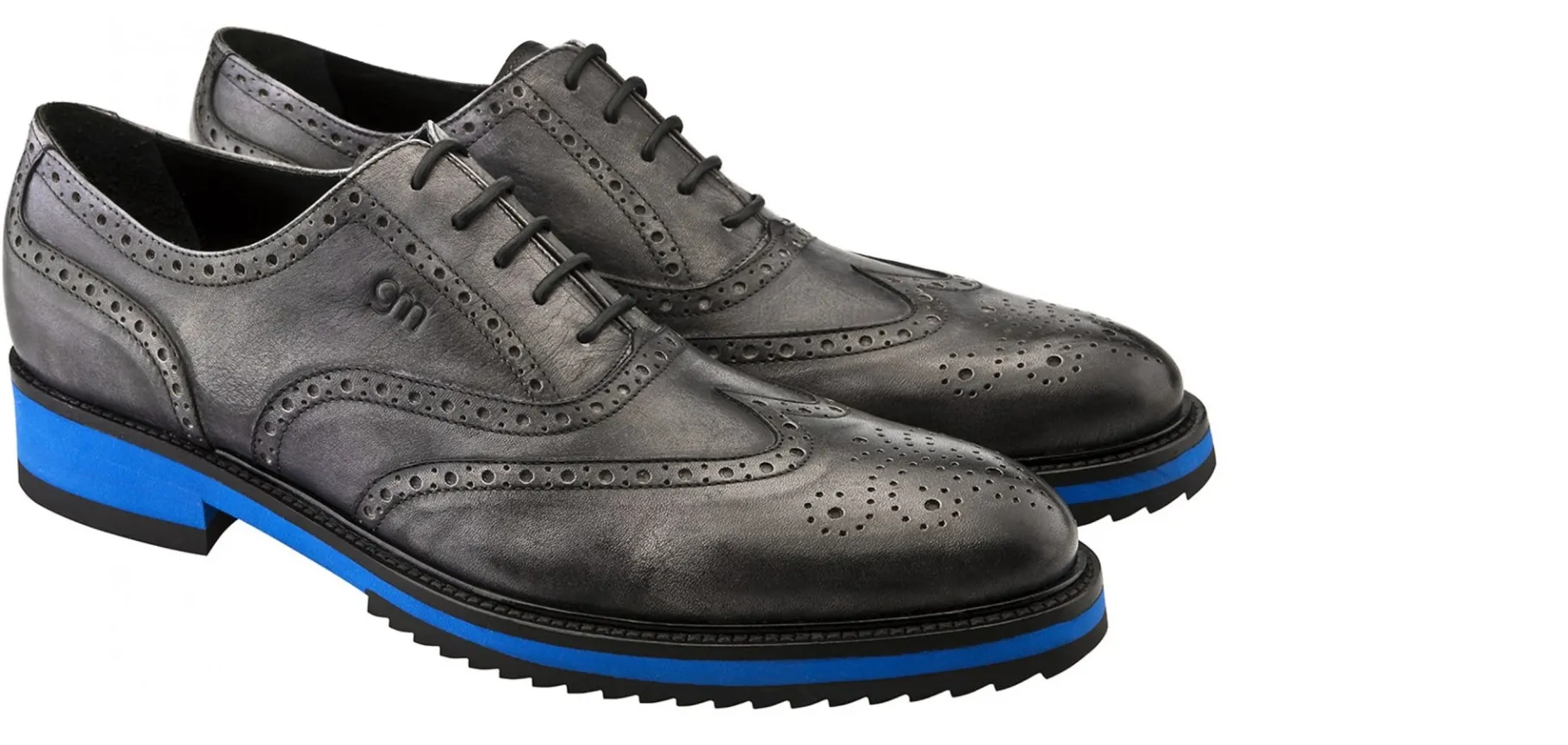 geneve__classiche_scarpe__0.webp Uomo GUIDOMAGGI Stringate>Geneve - Classiche scarpe con rialzo in Pelle Pieno Fiore fino a 8 cm più alto