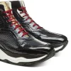 Uomo GUIDOMAGGI Sneakers>Giant Bronte - Sneakers con rialzo in Mix di Pelle fino a 12.5 cm più alto