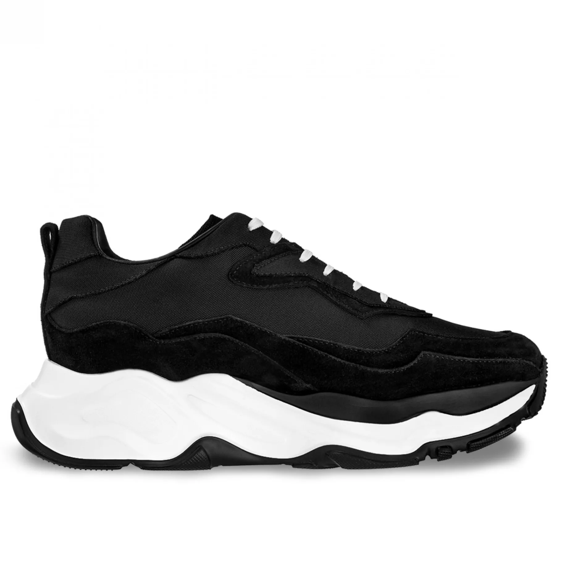 giant_cougar__chunky_snea_1.webp Uomo GUIDOMAGGI Sneakers>Giant Cougar - Chunky Sneakers con rialzo in Mix Pelle/Tessuto Da 6 cm a 11 cm più alto
