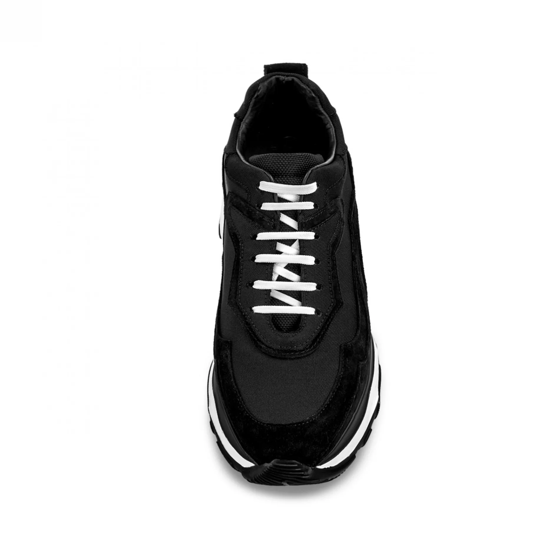 giant_cougar__chunky_snea_3.webp Uomo GUIDOMAGGI Sneakers>Giant Cougar - Chunky Sneakers con rialzo in Mix Pelle/Tessuto Da 6 cm a 11 cm più alto