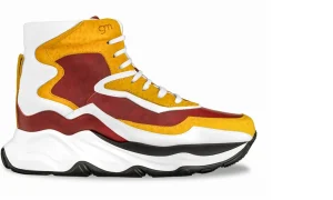 Uomo GUIDOMAGGI Sneakers>Giant Lion - chunky sneakers in Mix Pelle Da 6 cm a 12.5 cm più alto