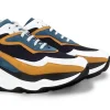Uomo GUIDOMAGGI Sneakers>Giant Piranha - Chunky Sneakers con rialzo in Mix Pelle/Tessuto Da 6 cm a 11 cm più alto