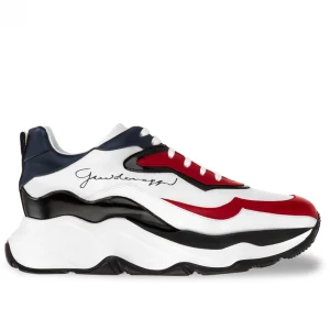 Uomo GUIDOMAGGI Sneakers>Giant Snake - Chunky Sneakers in Pelle PIeno Fiore da 6 cm a 11 cm più alto