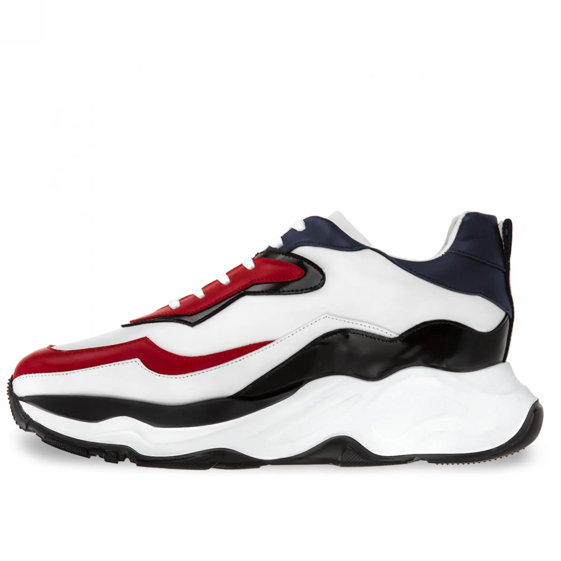 giant_snake__chunky_sneak_2.webp Uomo GUIDOMAGGI Sneakers>Giant Snake - Chunky Sneakers in Pelle PIeno Fiore da 6 cm a 11 cm più alto