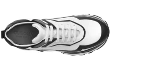 Uomo GUIDOMAGGI Sneakers>Giant Zebra - Chunky Sneakers con rialzo in Pelle Pieno Fiore Da 6 cm a 11 cm più alto