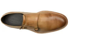 Uomo GUIDOMAGGI Fibbie>Glendale - Scarpe Classiche con rialzo da uomo in Pelle Pieno Fiore da 6 a 8 cm più alto