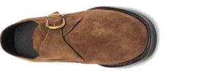 Uomo GUIDOMAGGI Fibbie>Great Britain - Classiche scarpe con rialzo in Pelle Scamosciato da 6 a 8 cm più alto