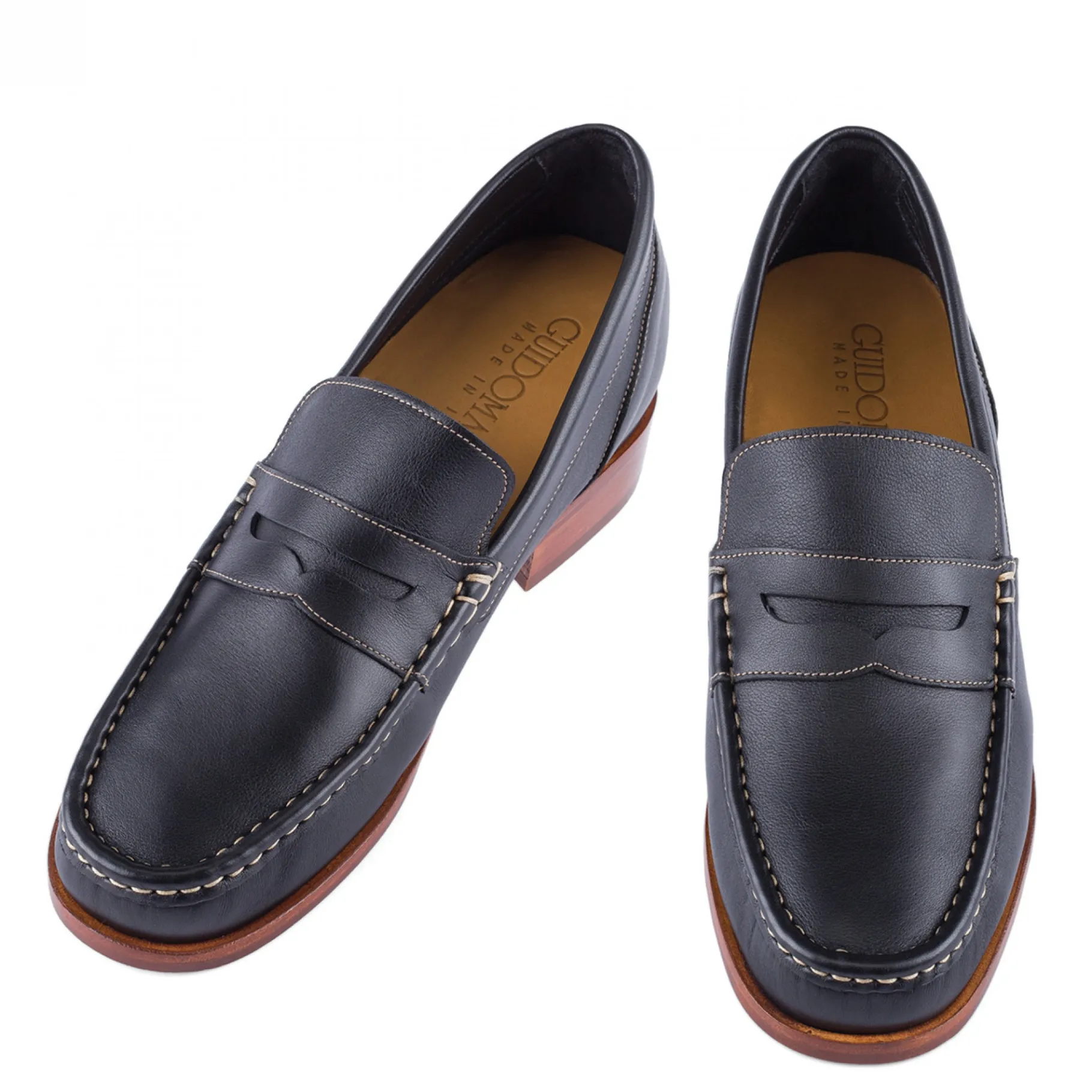 greece_0.webp Uomo GUIDOMAGGI Penny Loafers>Greece