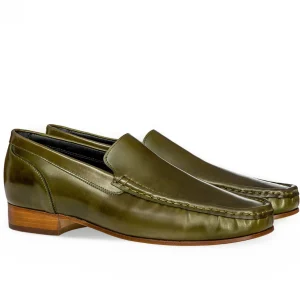 Uomo GUIDOMAGGI Shell Cordovan | Classici>Greenville - mocassini con rialzo in Pelle fino a 6 cm più alto