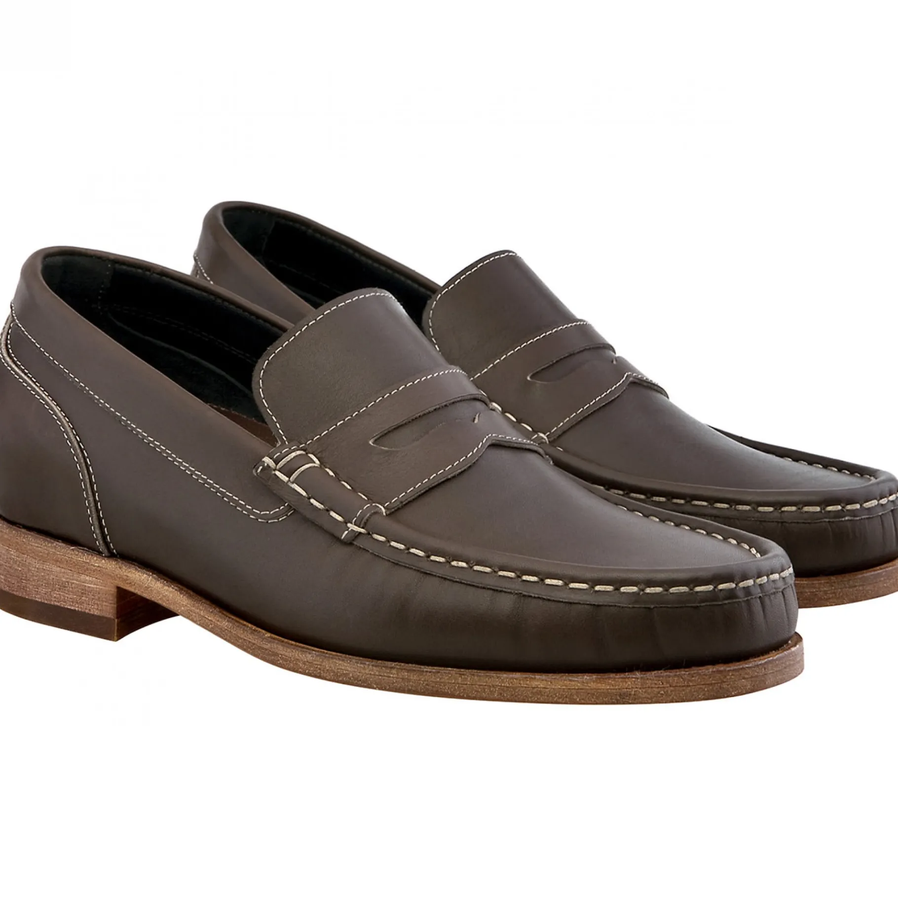 greenwich__mocassini_con__4.webp Uomo GUIDOMAGGI Penny Loafers>Greenwich - Mocassini con rialzo interno da uomo in Pieno Fiore Fino a 6 cm più alto