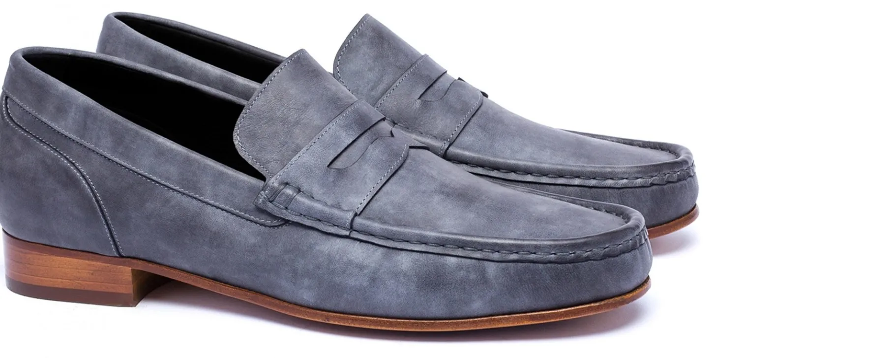 guangdong__mocassini_eleg_1.webp Uomo GUIDOMAGGI Penny Loafers>Guangdong - Mocassini eleganti da uomo in Pelle Pieno Fiore Fino a 6.5 cm più alto