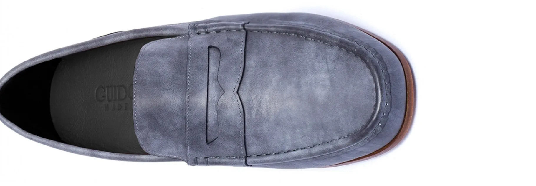 guangdong__mocassini_eleg_3.webp Uomo GUIDOMAGGI Penny Loafers>Guangdong - Mocassini eleganti da uomo in Pelle Pieno Fiore Fino a 6.5 cm più alto