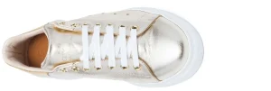 Donna GUIDOMAGGI Scarpe Donna>Guangzhou - Sneakers con rialzo in Pelle Pieno Fiore fino a 6,5 cm più alto