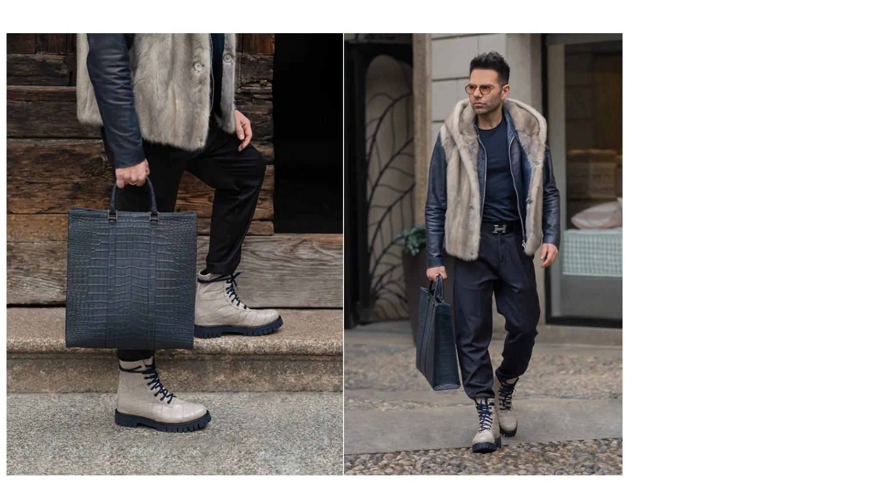 hail__stivali_da_uomo_con_5.webp Uomo GUIDOMAGGI Scarpe In Pelle Esotica>Hail - Stivali da uomo con rialzo interno in Pelle Coccodrillo da 6 a 10 cm