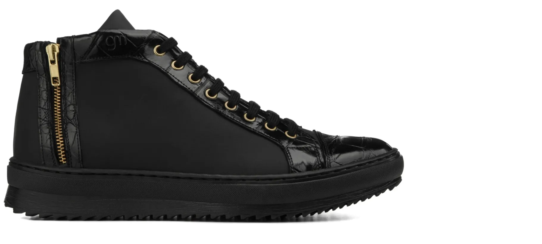herat__sneakers_rialzanti_1.webp Uomo GUIDOMAGGI Scarpe In Pelle Esotica | Sneakers>Herat - Sneakers rialzanti da uomo in Pelle Coccodrillo fino a 7 cm più alto