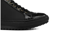 Uomo GUIDOMAGGI Scarpe In Pelle Esotica | Sneakers>Herat - Sneakers rialzanti da uomo in Pelle Coccodrillo fino a 7 cm più alto