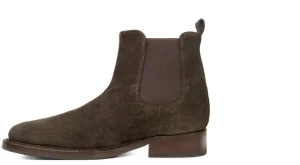 Uomo GUIDOMAGGI Chelsea>Hickman - Stivaletti Chelsea rialzante da uomo in Pelle Scamosciata da 6 a 10 cm più alto