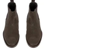 Uomo GUIDOMAGGI Chelsea>Hickman - Stivaletti Chelsea rialzante da uomo in Pelle Scamosciata da 6 a 10 cm più alto