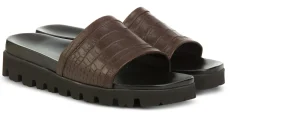 Uomo GUIDOMAGGI Ciabatte | Sandali>Idra - Sandali con rialzo in Pelle fino a 6 cm più alto