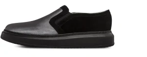 Uomo GUIDOMAGGI Slip-on>Incheon -slipon con rialzo in Mix Pelle/Tessuto fino a 6 cm più alto