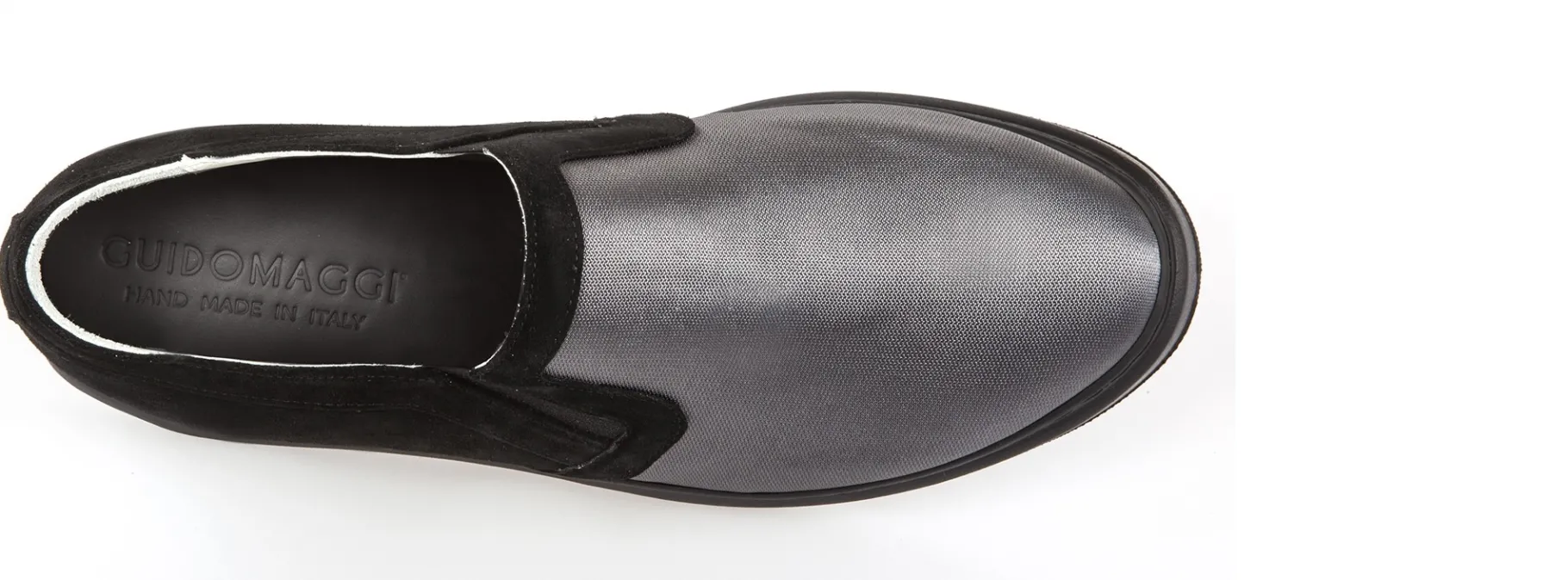 incheon_slipon_con_rialzo_3.webp Uomo GUIDOMAGGI Slip-on>Incheon -slipon con rialzo in Mix Pelle/Tessuto fino a 6 cm più alto