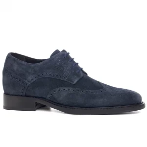 Uomo GUIDOMAGGI Stringate>Ionio - Classiche  rialzate da uomo  in Pelle Scamosciato da 6 a 8 cm più alto