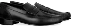 Uomo GUIDOMAGGI Shell Cordovan | Penny Loafers>Irbid -mocassini rialzanti shell cordovan in Pelle fino a 6 cm più alto