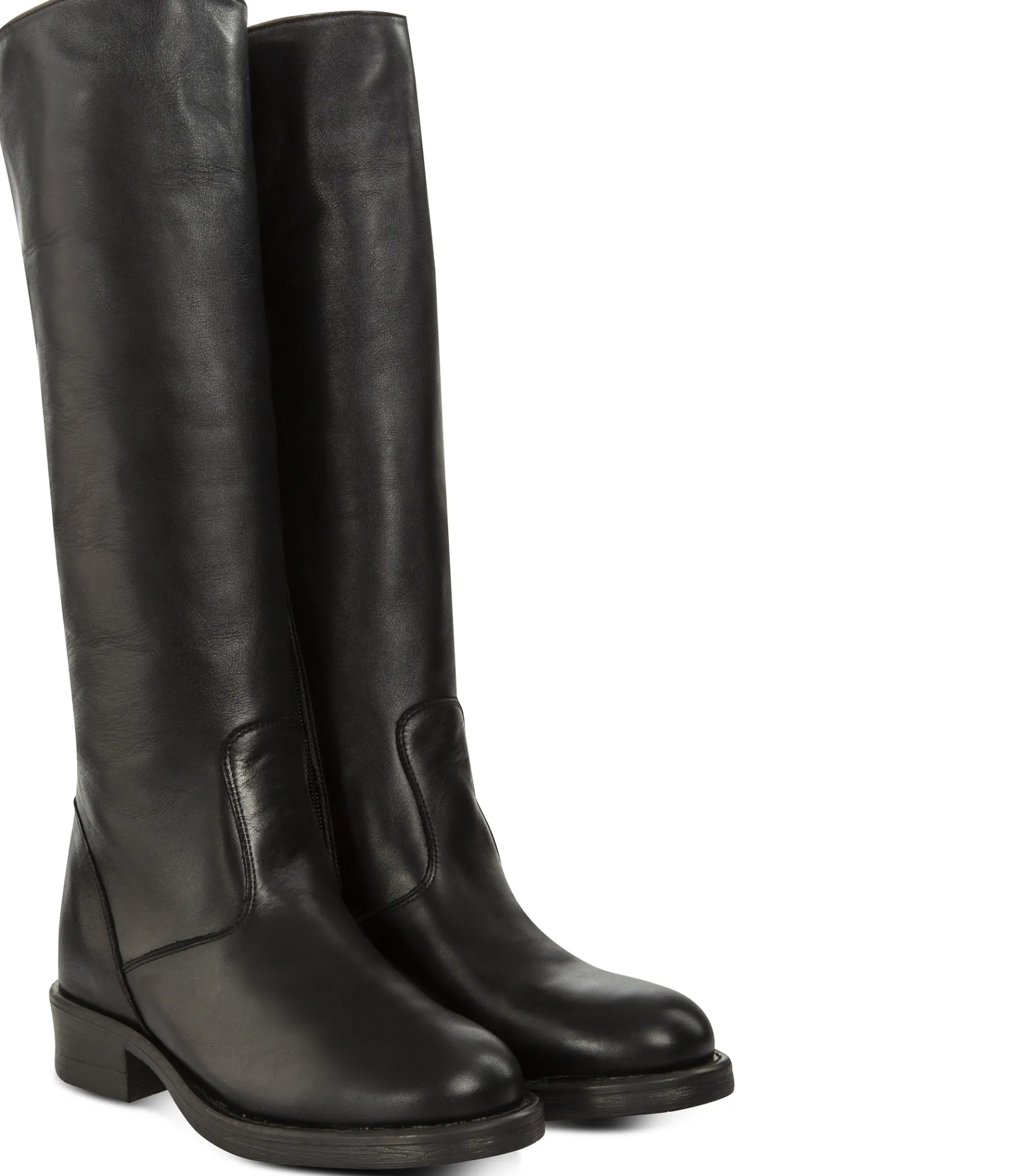 jasmine_black_w__stivali__0.webp Donna GUIDOMAGGI Scarpe Donna>Jasmine Black W - Stivali con rialzo in Pelle Da 6 a 8 cm più alto