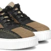 Uomo GUIDOMAGGI Sneakers>Jasper - Sneakers rialzanti da uomo in Mix Pelle/Tessuto fino a 9 cm più alto