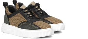 Uomo GUIDOMAGGI Sneakers>Jasper - Sneakers rialzanti da uomo in Mix Pelle/Tessuto fino a 9 cm più alto