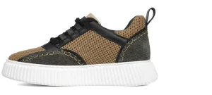 Uomo GUIDOMAGGI Sneakers>Jasper - Sneakers rialzanti da uomo in Mix Pelle/Tessuto fino a 9 cm più alto