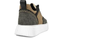 Uomo GUIDOMAGGI Sneakers>Jasper - Sneakers rialzanti da uomo in Mix Pelle/Tessuto fino a 9 cm più alto