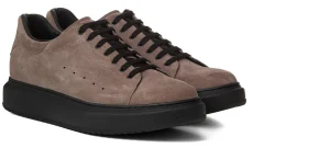 Uomo GUIDOMAGGI Sneakers>Johor - Sneakers con rialzo interno da uomo in Pelle Scamosciata da 6 a 8 cm più alto