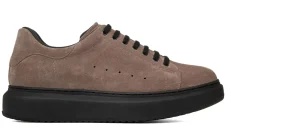 Uomo GUIDOMAGGI Sneakers>Johor - Sneakers con rialzo interno da uomo in Pelle Scamosciata da 6 a 8 cm più alto