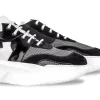 Uomo GUIDOMAGGI Sneakers>Jordan - chunky sneakers in Mix Pelle/Tessuto Da 6 a 10 cm più alto
