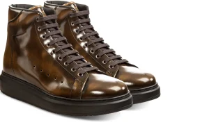 Uomo GUIDOMAGGI Sneakers>Juneau - scarpe con rialzo in Pelle Da 6 a 8 cm più alto