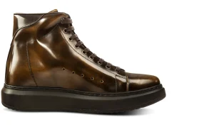 Uomo GUIDOMAGGI Sneakers>Juneau - scarpe con rialzo in Pelle Da 6 a 8 cm più alto