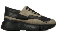 Uomo GUIDOMAGGI Sneakers>Jupiter - Sneakers con rialzo da uomo in Mix Pelle da 6 a 10 cm più alto