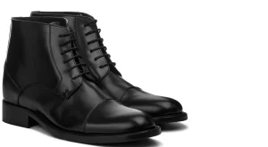 Uomo GUIDOMAGGI Polacchine>Kaunas - Polacchini rialzanti da uomo in Pelle Pieno Fiore da 6 a 8 cm più alto