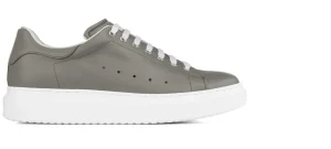 Uomo GUIDOMAGGI Sneakers>Keller - Sneakers con rialzo interno da uomo in Pelle Pieno Fiore da 6 a 8 cm più alto