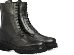 Uomo GUIDOMAGGI Stivali Da 12 A 15 Cm>Kentucky - Stivali da uomo con rialzo in Pelle Pieno Fiore da 10 cm a 15 cm più alto