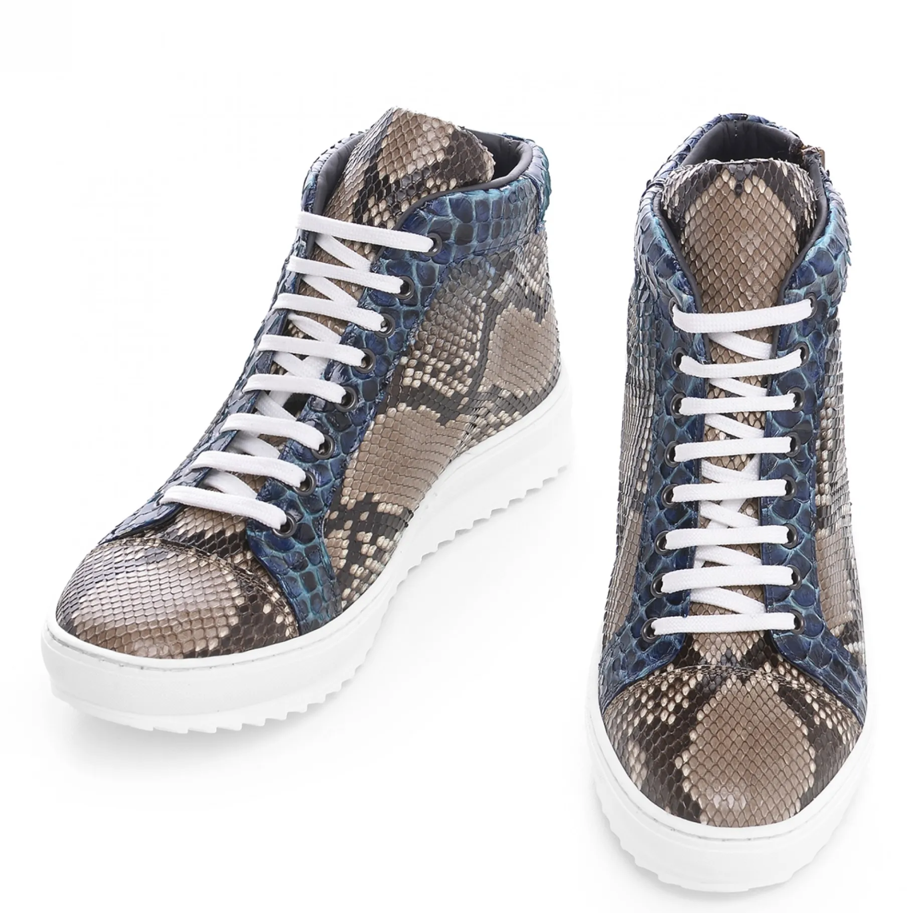 key_west__sneakers_esotic_0.webp Uomo GUIDOMAGGI Scarpe In Pelle Esotica>Key West - Sneakers Esotiche casual con rialzo interno in Pelle di Pitone da 6 a 8 cm più alto