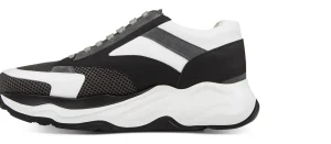 Uomo GUIDOMAGGI Sneakers>Kiel - sneakers in Mix Pelle/Tessuto Da 6 a 11 cm più alto