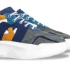 Uomo GUIDOMAGGI Sneakers>Kobe - chunky sneakers in Mix Pelle/Tessuto Da 6 a 10 cm più alto