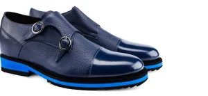Uomo GUIDOMAGGI Fibbie>Korea - Classiche  scarpe con rialzo in Mix Pelle da 6 a 8 cm più alto