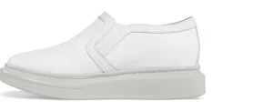 Uomo GUIDOMAGGI Slip-on>KYRENIA - slipon in Mix Pelle/Tessuto fino a 6 cm più alto