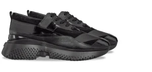 Uomo GUIDOMAGGI Sneakers>Lambo - Scarpe con rialzo sportive in Mix Pelle Da 6 a 8 cm più alto
