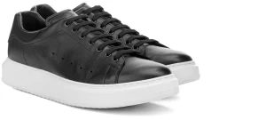 Uomo GUIDOMAGGI Sneakers>Larchmont - Sneakers rialzante da uomo in Pelle Pieno Fiore da 6 a 8 cm