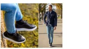 Uomo GUIDOMAGGI Sneakers>Larchmont - Sneakers rialzante da uomo in Pelle Pieno Fiore da 6 a 8 cm