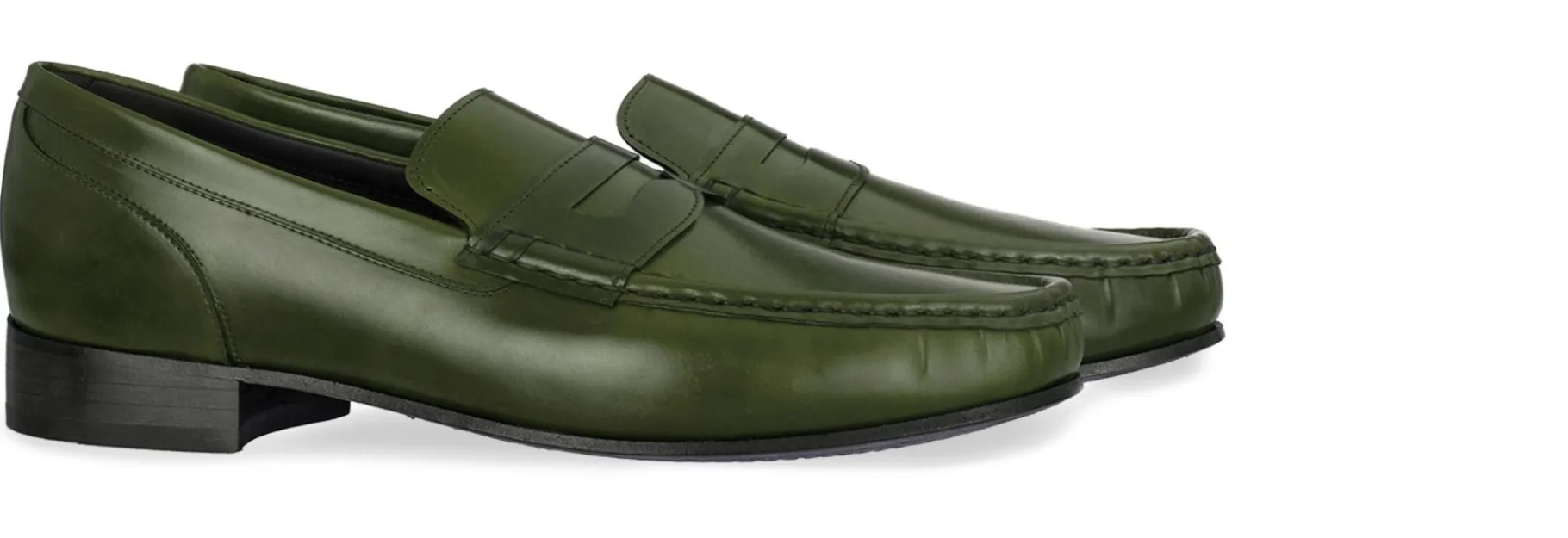 larissa_mocassini_rialzan_0.webp Uomo GUIDOMAGGI Shell Cordovan | Penny Loafers>Larissa -mocassini rialzanti shell cordovan in Pelle fino a 6 cm più alto
